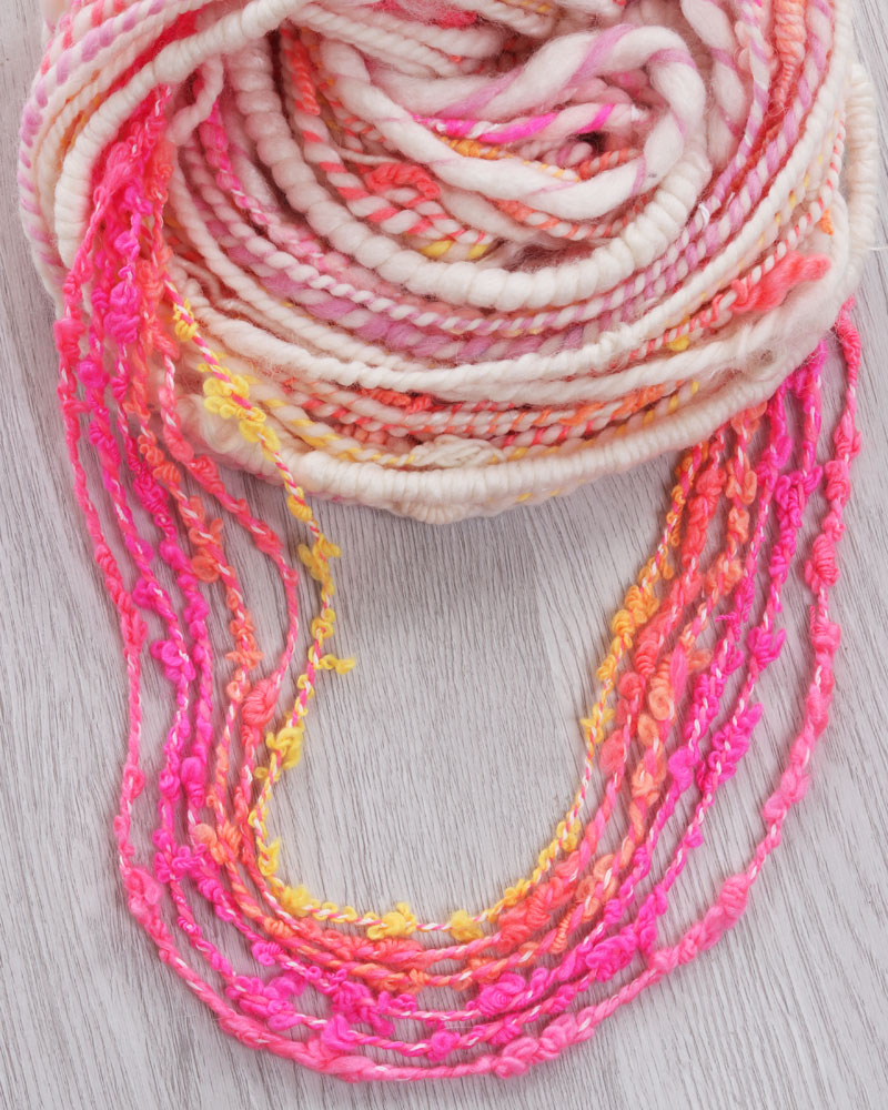ashford handicrafts - How to spin a bouclé yarn